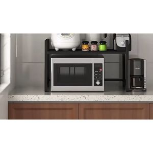 Kệ Lò Vi Sóng kích thước có thể điều chỉnh SIV 1/2 tầng-Kệ Để Lò Vi Sóng Kệ Để Đồ Nhà Bếp-ESTLA
