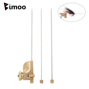 Bimoo 1Set Brass and Stainless Steel Tube Fly Tool For Tying Tube Flies Streamers Tube Fly Tying Tool Fly Fishing Tackle