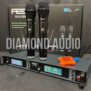Mic wireless fest dlx2000 original dlx 2000 handheld bisa cod