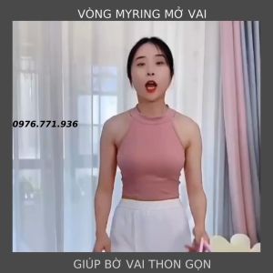Vòng Tập Yoga Myring - Dụng Cụ Tập Săn Chắc Giảm Mỡ Vai Tay Mở Vai Massage Size Nhỏ