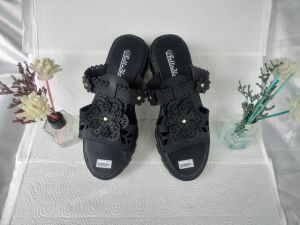 Sandal wedges wanita kekinian BE-02 sandal wanita kekinian terlaris