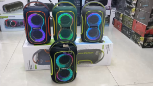 Hopestar H59 ลำโพงบลูทูธ 60 วัตต์ ลำโพง2 ดอก พร้อมไฟ RGB แบบพกพา รุ่นใหม่2025