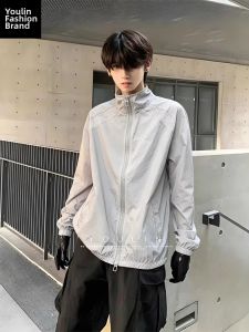 YOULIN | Fast Drying Cooling Silk Sun Protection Jacket For Men Summer Breathable Sport & Cycling