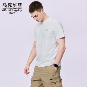 Mark Fairwhale | Cool Patterned T-Shirt Mens Short Sleeve Round Neck