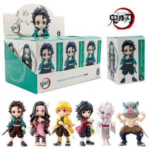 Hot Genuine Bushiroad Palverse D emon Slayer: Kimetsu No Yaiba Anime Figure Blind Box Vol.1 Ornament Toy Gift 