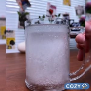 Cốc uống bia nước ngọt 2 lớp Không cần bỏ đá trực tiếp vào nước Tạo lạnh nhanh giữ nguyên vị độ uống