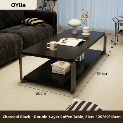 OYIla | Retro Style Coffee Table Living Room Small Spaces