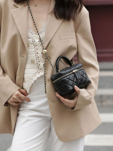 กระเป๋าสะพายข้างหนังแท้ขนาดเล็ก ทรงกลม ดีไซน์เก๋ไก๋ สำหรับผู้หญิง กระเป๋าสะพายข้างแบบสะพายข้าง กระเป๋าถือ กระเป๋าสะพายไหล่