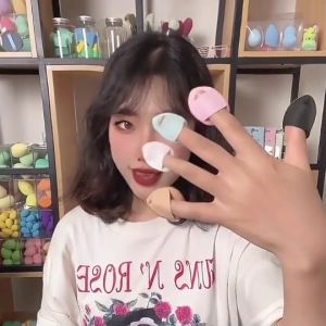 GTB Spons Puff Mini Spon Bedak Mini Spons Concealer Spons Fondation Warn Random R963