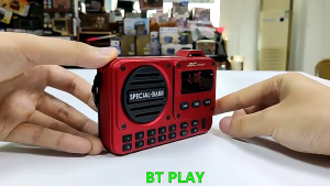 TERLARIS~Radio Internasional H456BT FM/AM/SW Portable Radio Mini Radio Retro Portable 3 Band~BRO
