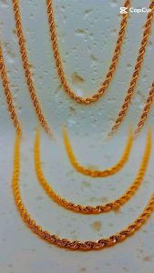 kalung emas 9k model super light plintir/kalung tambang dewa