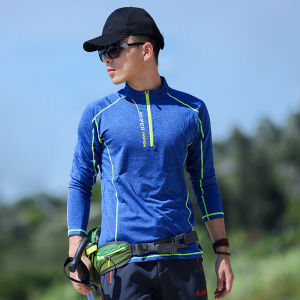 Áo Thun Thể Thao Nhanh Khô Dài Tay Chạy Bộ Leo Núi Thoáng Khí Mỏng Lông Cừu Cỡ Lớn Mùa Xuân Thu Nhanh Khô Nam Nữ Đồng Phục Ngoài Trời