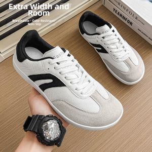 CVPAJ | Mens Wide Breathable Mesh Soft Sole Slip-On Sport Shoes