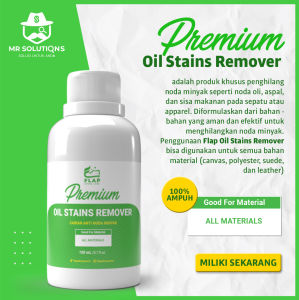 Flap Shoes Care Penghilang Noda Minyak di Pakaian