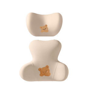 NIRA | Cute Car Neck & Lumbar Support Pillow