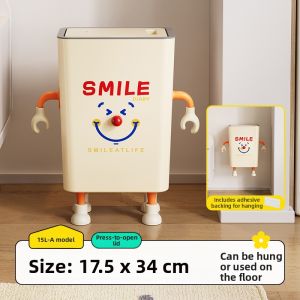 MEISD | DIY Creative Home Trash Can Press