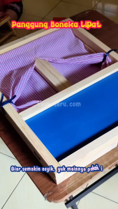 Panggung Boneka Lipat - Alat Permainan Edukatif - Bermain Peran Dengan Boneka