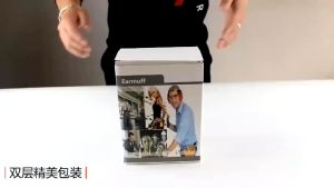 ยอดขาย - ที่ครอบหูลดเสียงแบบคาดศรีษะ สีแดงดำ รุ่น EM-5002B