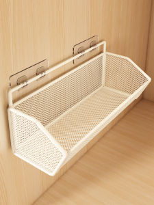 Dormitory Wall-Mounted Storage Basket No Drilling Required