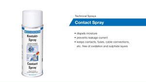 WEICON Contact Spray 400 ml Care & Protection of Electronic Contacts transparent