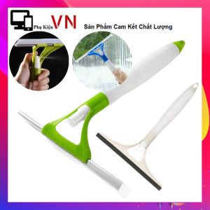 Cây Lau Kính Kèm Bình Xịt Đa Năng - Dụng Cụ Gạt Kiếng Gạt Nước Cầm Tay Vệ Sinh Cửa Sổ Tiện Dụng - Cây Chùi Kính
