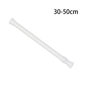 30-110CM Multi Purpose Spring Loaded Extendable Telescopic Curtain Pole Tension Rail Net Voile Pole Net Rods Curtain Telescopic