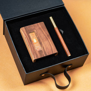 FENGHONGTAO | Chinese Style Wooden Storage Pen Holder