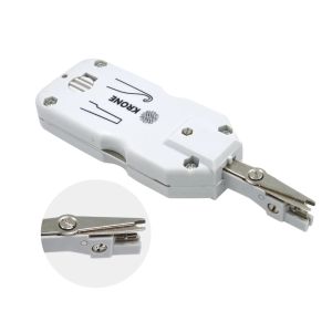 TISHRIC Classic Short Krone LSA-Plus Professional RJ11 RJ45 Punch Down Tool Kit Dành Cho Viễn Thông Dây Điện Thoại Mạng Cáp Crimper