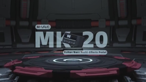 M-VAVE MK-20 Guitar/Bass Multi-effects Pedal Processor 320 Effect Types 128 Drum+ANN Neural Modeling