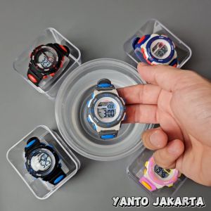 Jam Tangan Digital Anak Perempuan Warna Kombinasi