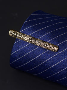 Romguest | Vintage 3D Floral Design Tie Clip