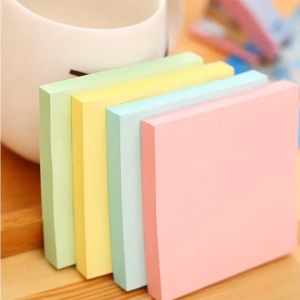Set 100 tờ giấy ghi chú giấy note nhiều màu sắc có keo dán phụ kiện văn phòng phẩm tiện lợi -Aeneas Shop