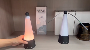 USB Recharge Outdoor Mosquito Repeller Table LED Lamps Fan Fly Repellent Fan Insect Killer Household Pest Repellent Table Fan