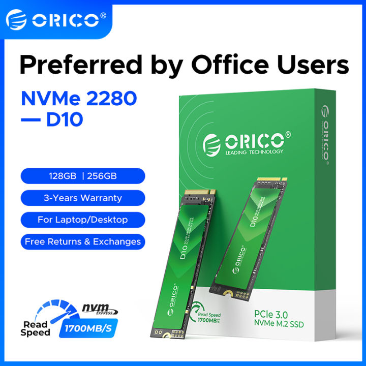 ORICO 2230 SSD 512GB M.2 NVMe – PCIe 3.0, 3000 MB/s Lees, 2500 MB/s Schrijf, TLC 3D NAND, Met Koperen Koellichaam, Compatibel Met Steam Deck, Surface En Mini-pc's