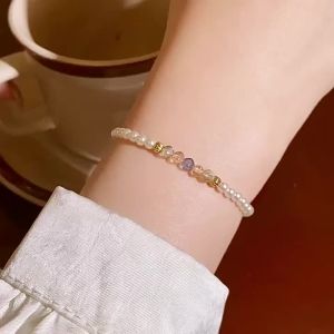 golicc | Luxurious Beaded Bracelet With Crystals and Pearls