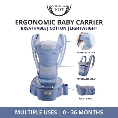 Newborn Carrier Baby Holder Carrier Reflective Toddler for Baby Backpack Toddler Carrier with Reflective Design Baby Carrier for Hiking Camping Home Kids Accessories for 0-36 months with storage backboard to protect the head