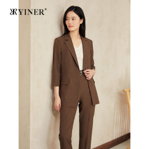 Summer French Style Commuter Single Button Blazer