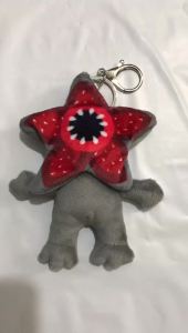 12cm Cartoon Game Characters Plush Pendant Cute Demogorgon Keychain Bag Decoration Anime Peripheral Gifts for Boys Girls
