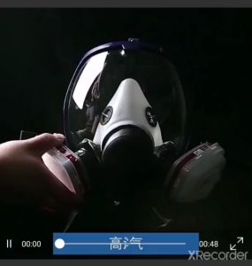 SAFURANCE MASKER GAS FULL FACE RESPIRATOR MASK WITH N95 AND RES AMONIA 6800