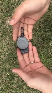 Móc khóa rút gọn nặng có gắn đai 360 độ °   Móc khóa rút gọn chịu lực cao với dây cáp và vòng chìa khóa