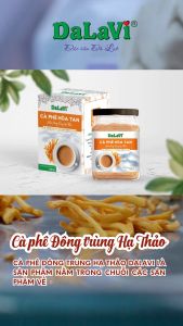 Cà phê Đông trùng Hạ Thảo DaLaVi