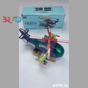 Đồ chơi máy bay trực thăng di chuyển linh hoạt chạy pin có nhạc và đèn vui nhộn cực hay cho bé yêu