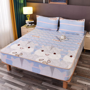 Thickened Bed Canopy Single Piece Bed Cover Three Piece Set Mattress Protector Dustproof Cover New 2025 Bedding Accessories