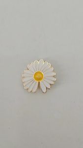 Mác Túi Hình Hoa Cúc Phụ Kiện Charm Gắn Trang Trí Túi Handmade/Túi Xách/Balo Xinh Xắn - EB61