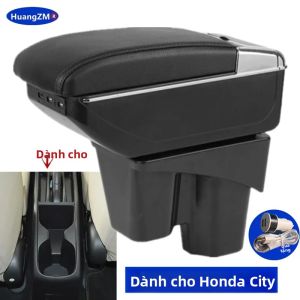 Honda City Xe Tay Hộp Da/Nhựa ABS Bảo Quản Nội Thất Chuyên Dụng Trang Bị Thêm Phụ Kiện Cho Thành Phố Mới