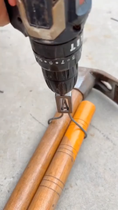 Universal Hex Shank Wire Twisting Tool High-Speed Wire Twister Wire Twisting Tool Hex Shank Alloy Steel Drill Wire Twister Easy to Use Heavy Duty Wire Knotter