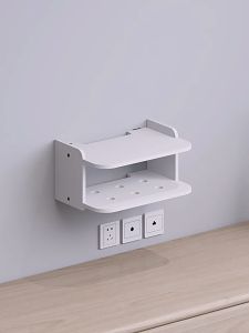 SG Router Holder Storage Box Set-Top Box Rack TV Wall Bracket Box WiFi Wall-Mounted