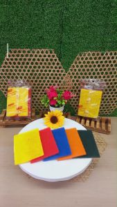 RAYACO COLOUR SCOURING PAD/COLOURFUL CLEANING PAD 5PCS PACK