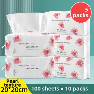 Disposable Thickened Dry & Wet Use Face Towels
