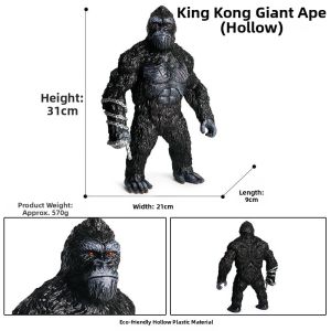 Movable Joints Skull Island Lizard Model Large Size